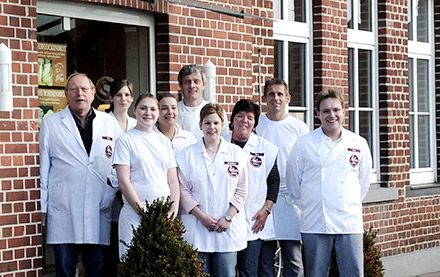 Das Team der Bäckerei Mey 2009